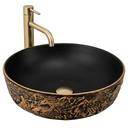 Countertop washbasin Rea Babilon Gold