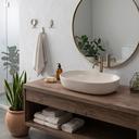 Lavoar pe blat Rea CLEO 61 BEIGE MATT