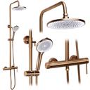 Shower set Rea Foss Clif Brush Copper