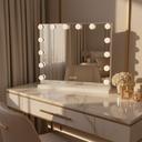 Oglindă LED HOLLYWOOD White