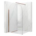 Ścianka prysznicowa Walk-In Rea Heaven Brush Copper 110