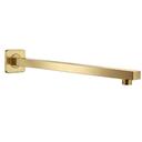 Quadratischer Duscharm REA JS-9022BG 40cm Brush Gold