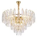Кристална висяща лампа SWE080-CP 50cm GOLD