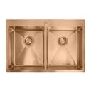 Νεροχύτης από μαύρο ατσάλι Joel BRUSH COPPER