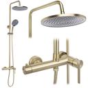 Tuš set Rea Foster Brush Gold
