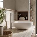 Fürdőszobai csaptelep Rea Hunter Brush Nickel