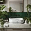 Νιπτήρας Rea Zoe Dune,  59x 38x  17 εκ