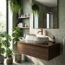 Νιπτήρας Rea Zoe Travo,  59x 38x  17 εκ