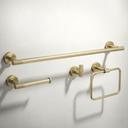 Sada koupelnových doplňků GRID Brush Gold 4 díly