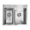 Edelstahlspüle Toby BRUSH STEEL