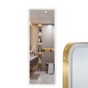 Tükör LED Classico 50x160cm Brush Gold