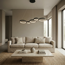 LAMPA SUFITOWA WISZĄCA APP1923-CP Czarna