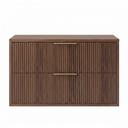 Bathroom vanity cabinet Rea Mono 80cm Brown