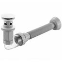 Syfon umywalkowy z korkiem klik-klak Rea Flow Biały