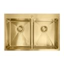 Νεροχύτης από μαύρο ατσάλι Joel BRUSH GOLD