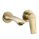 Mitigeur de lavabo encastrable REA VISION Brush Gold + BOX