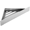 Bathroom shelf SF07 steel brush