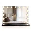 Oglindă LED HOLLYWOOD Black