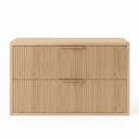 Bathroom vanity cabinet Rea Mono 80cm Beige