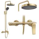 Tuš set Rea Vision Brush Gold