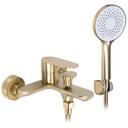 Смесител за вана DROP Brush Gold