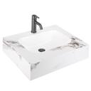 Lavabo suspendu Rea Aresa Cold Jade 60