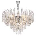 Lampa Wisząca z Kryształami SWE079-CP 50cm Chrom