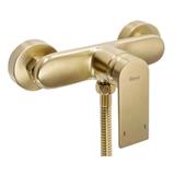 Sprchová baterie REA VERSO + ruční hlavice - broušené zlato