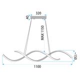 Lampe LED LHJ021-CP ROSE GOLD