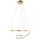 Люстра LED G080-1CP Gold