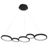 LAMPA SUFITOWA WISZĄCA APP1923-CP Czarna