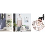 Wandlampe loft rose black APP534-1W