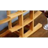 Stojak bambusowy na wino 371572