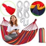 Hamak 1-osobowy 480142B RED