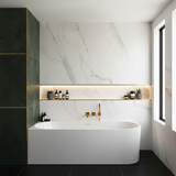 Baignoire d’angle en acrylique Bellanto Slim 170 Gauche