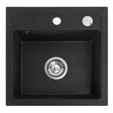 Lääne graniidist valamu must dots