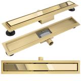 Odpływ Liniowy REA Neox Złoty 90