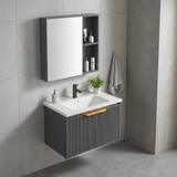 Vannitoamööblikomplekt koos valamuga Mario 60cm Grey