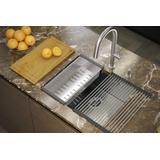 Stainless steel sink ANTHONY 60 BRUSH NICKEL