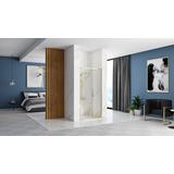 Drzwi Prysznicowe Składane REA Rapid Fold 80 Złote Gold