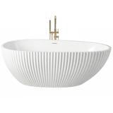 Ελεύθερα τοποθετημένη ακρυλική μπανιέρα Carmen 170