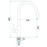 Konyhai csaptelep REA Ontario Titan