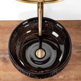 REA ICE BLACK lauapealne kraanikauss