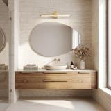 Настінний LED світильник для ванної SWE047-1W 60cm GOLD BRUSH