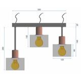 Deckenlampe CALI APP003-3CPR