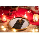 Pokrowiec na sztućce Świateczny 8 szt (KF357-4B x2)