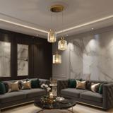 Hängelampe EBT026-3CP GOLD