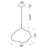 Deckenlampe mirror APP496-1CP