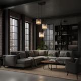 Hängelampe EBT025-3CP BLACK