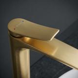 Waschbeckenarmatur PREMIUM Rea Vision Brush Gold High